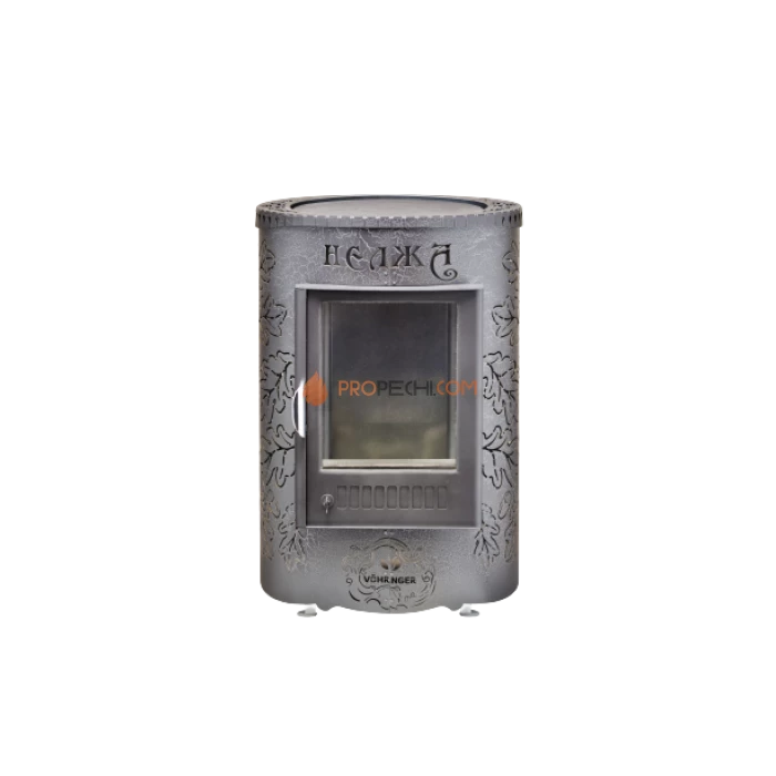 Отопительно-варочная печь Ферингер Нелжа в кожухе Дуб