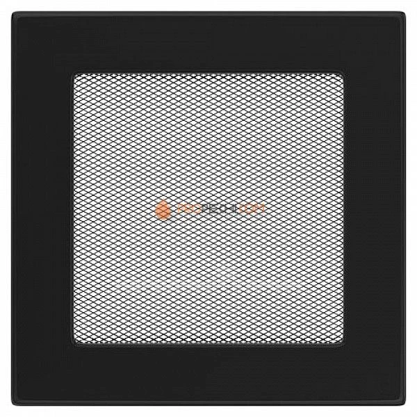 Вентиляционная решетка Kratki 17х17 черная