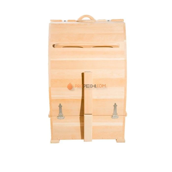 Фитобочка квадратная НКЗ PREMIUM из кедра, 130x84x84 см / 40 мм