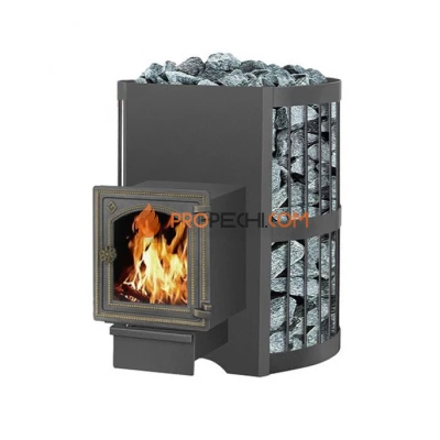 Дровяная печь для бани Везувий Скиф Стандарт 16 (ДТ-4С) (т/о)