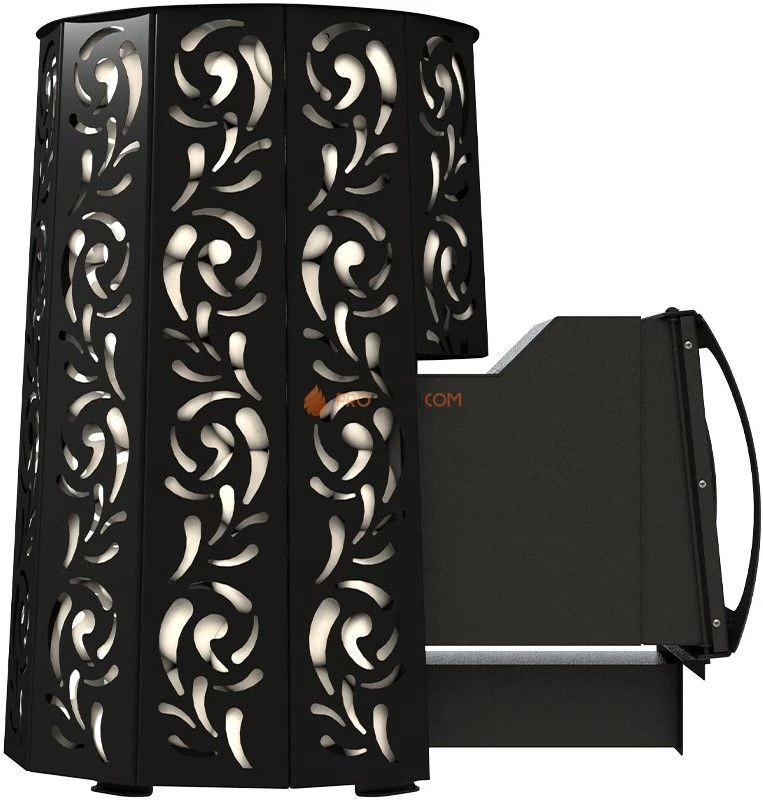 Банная печь Grill'D Violet Long Window Max