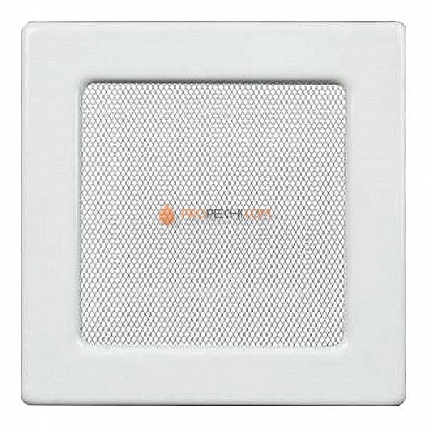 Вентиляционная решетка Grillux 17х17 слоновая кость (Дисконт)