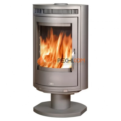 Печь-камин ABX Arktis 8 поворотный серая сталь