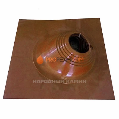 Везувий Проходка кровли Баланс № 6 коричневая угловая