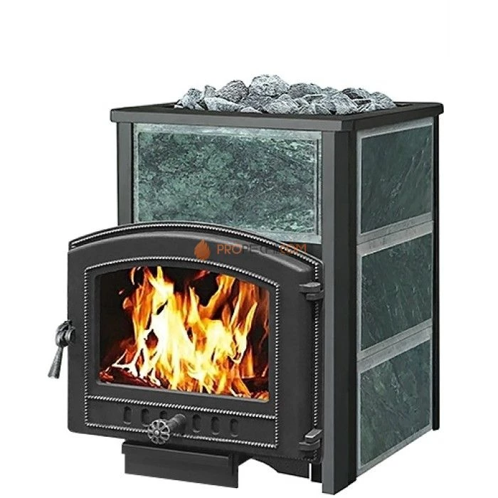 Чугунная печь для бани Везувий Легенда 16 (224) Змеевик