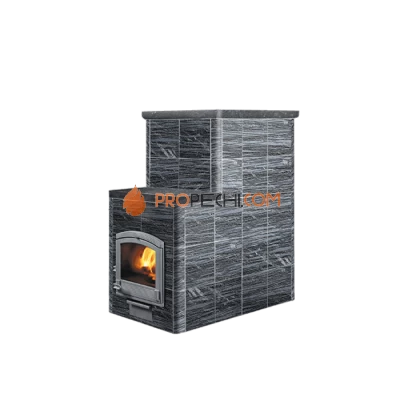 Дровяная печь для бани Tulikivi Grinion Grafia 35 с выносной топкой