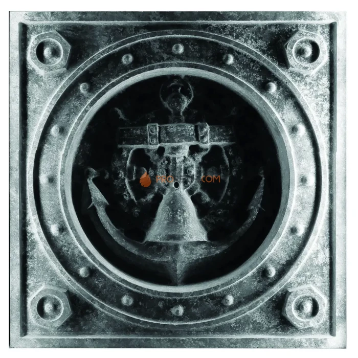 Изразец Штурвал 108 Talc