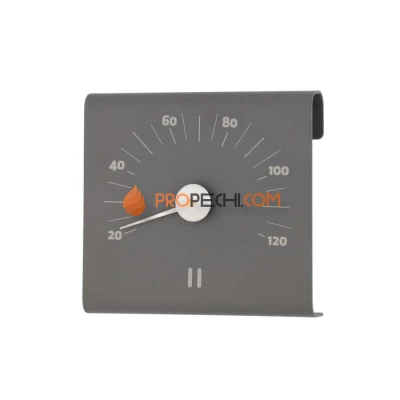 Термометр алюминевый для сауны Rento Tammer-Tukku, цвет деготь