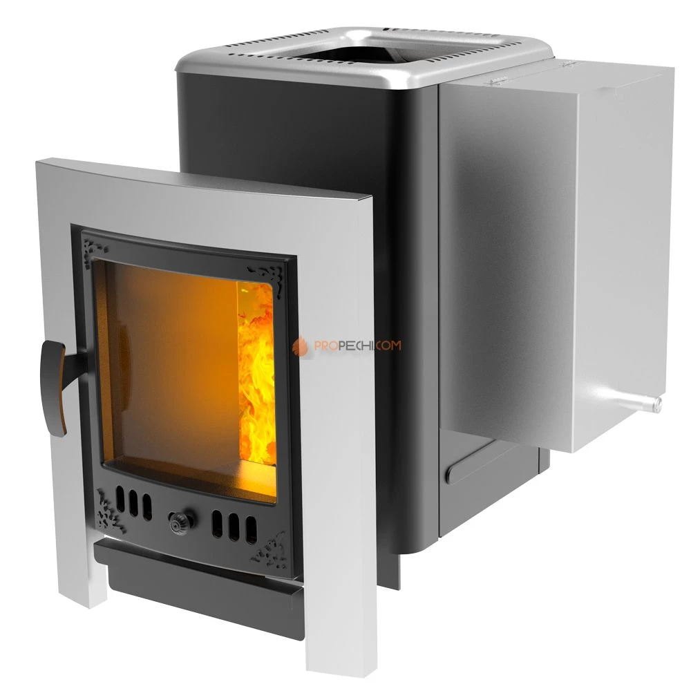 Банная печь Березка "Фаворит" 24 Каминная дверца