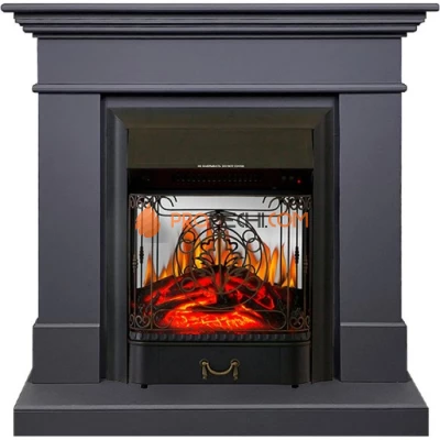 Каминокомплект Royal Flame California SFT (Разборный) - Серый графит с очагом Majestic FX M Black