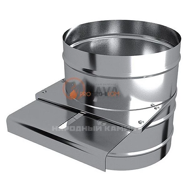 LAVA Шибер задвижка 120, нерж. 439 (0,8)