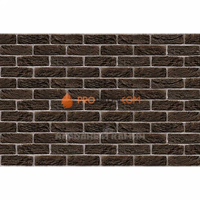 Фаспан Дизайн кирпич коричневый №1001 1200х800х8 мм (Горизонталь)
