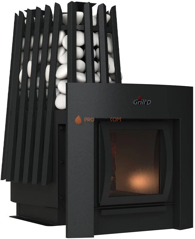 Банная печь Grill'D Cometa Vega 350 Window Max Pro