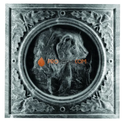 Изразец Медведь 206 Talc