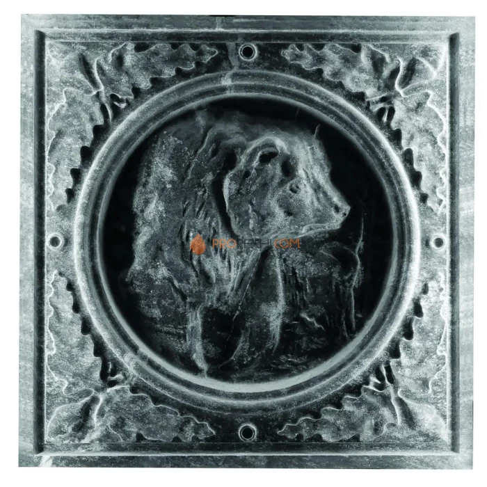 Изразец Медведь 206 Talc