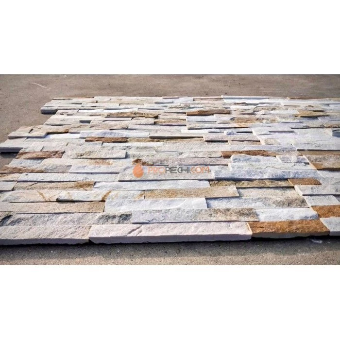 Панель Классик Сланец Бежевый (600х150мм) упак. (7шт/0,63м2)