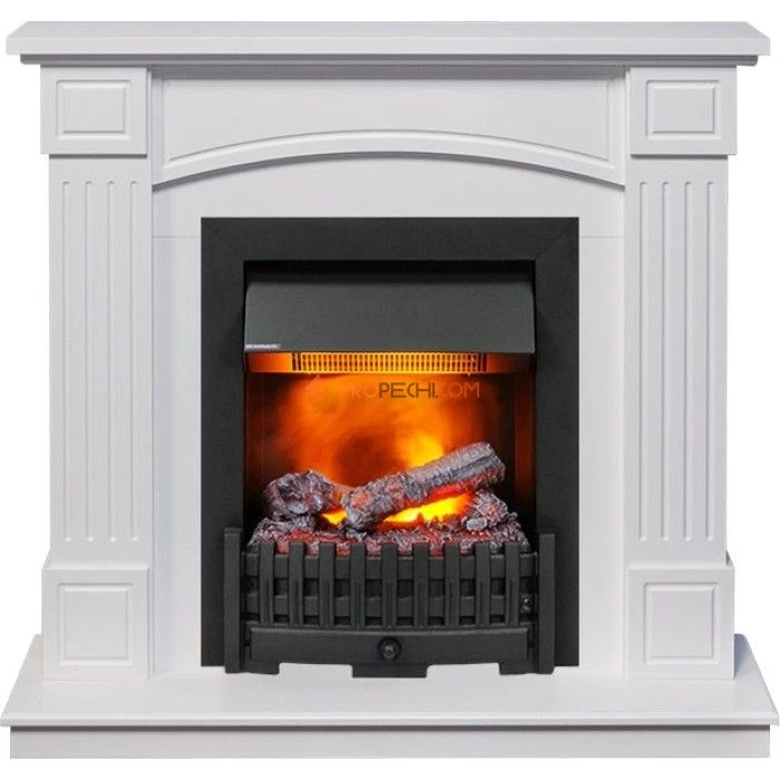 Каминокомплект Dimplex Boston - Белый (Высота 925см) с очагом Danville Black FB2