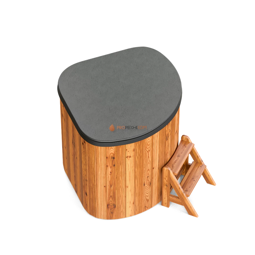 Купель композитная POLARSPA CORNER 130 Термососна