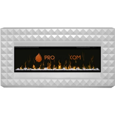 Каминокомплект Dimplex Diamond (линейный) (Глубина 206 мм) с очагом Ignite XLF50