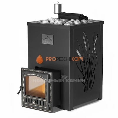 Кожух для банной печи Эверест INOX 20 «КАМЫШ»