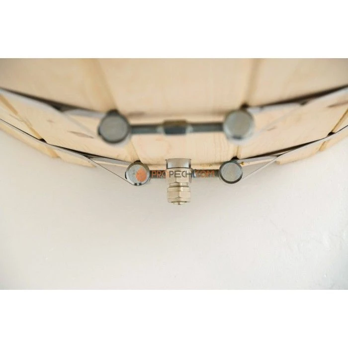 Фитобочка круглая НКЗ STANDARD из кедра, (ШИП-ПАЗ), со скошенной крышкой, диаметр 78 см, высота 130 см / 25 мм (КРЫШКА/ДНО 4см)