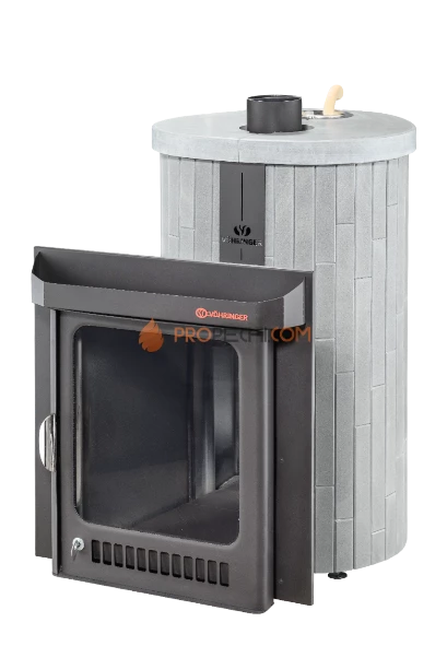 Банная печь Ферингер Малютка "Серый велюр" наборный