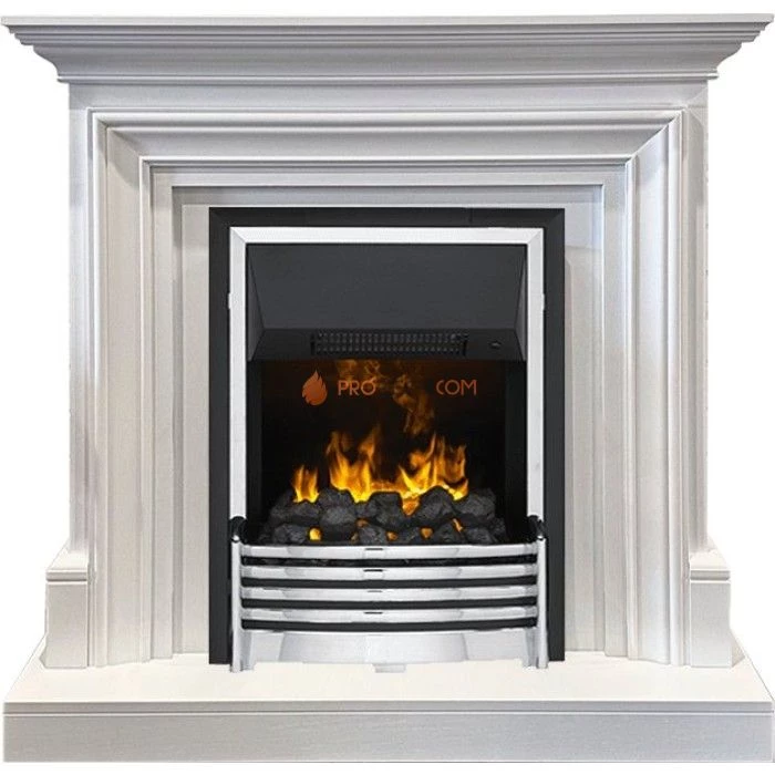 Каминокомплект Dimplex Bradford - Белый с очагом Flagstaff