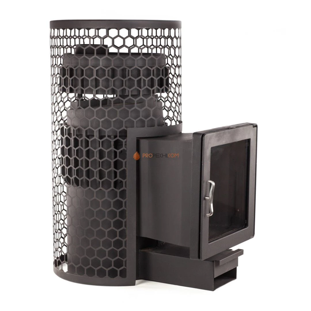 Банная печь ALMA с Сеткой (PR04) с выносом