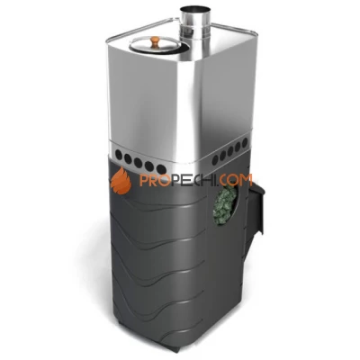 Печь для бани Бирюса 2013 Carbon Термофор Бирюса 2013 Carbon ДА ЗК антрацит