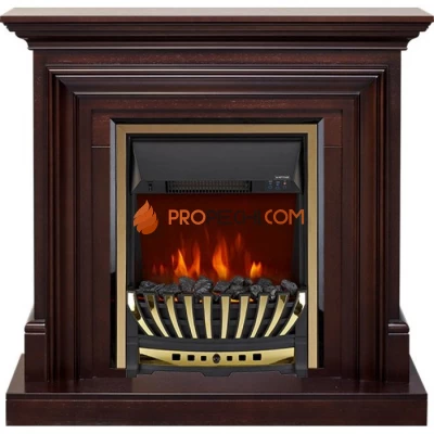 Каминокомплект Royal Flame Bradford - Темный дуб с очагом Aspen Gold