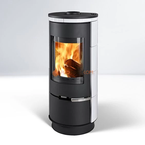 Печь-камин Thorma ANDORRA Ceramic Standard, белая