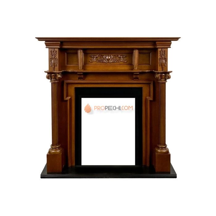 Каминокомплект Dimplex Oxford - Орех с очагом Atherton