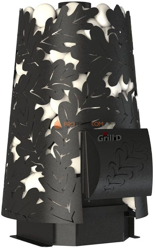 Банная печь Grill'D Dubravo mini Short (дверца без стекла)