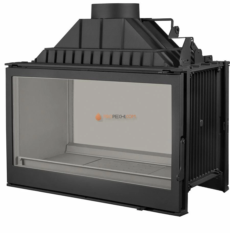 Каминная топка Liseo Castiron LCI 9 GDF CL двусторонняя