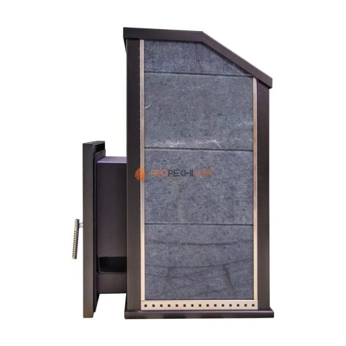 Дровяная печь для бани Klover RT 35-P ( Жадеит 30мм)