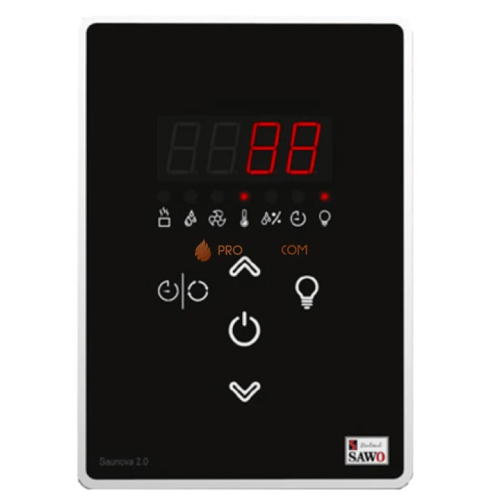 Электрическая печь SAWO TOWER TH3-35Ni2-P 3.5 кВт (встроенный блок мощности, пульт покупается отдельно)