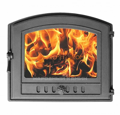 Везувий Дверка каминная 224 410x330 мм