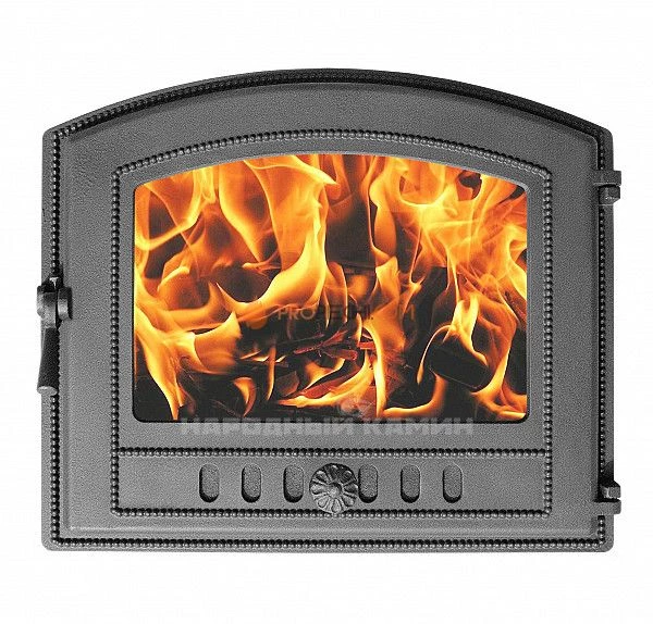 Везувий Дверка каминная 224 410x330 мм