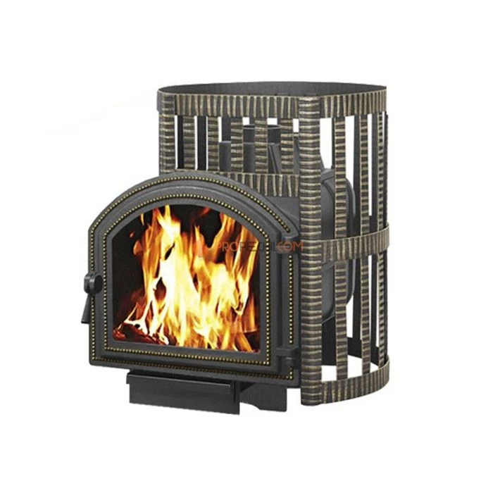 Чугунная печь для бани Везувий Легенда Ковка 22 (217)