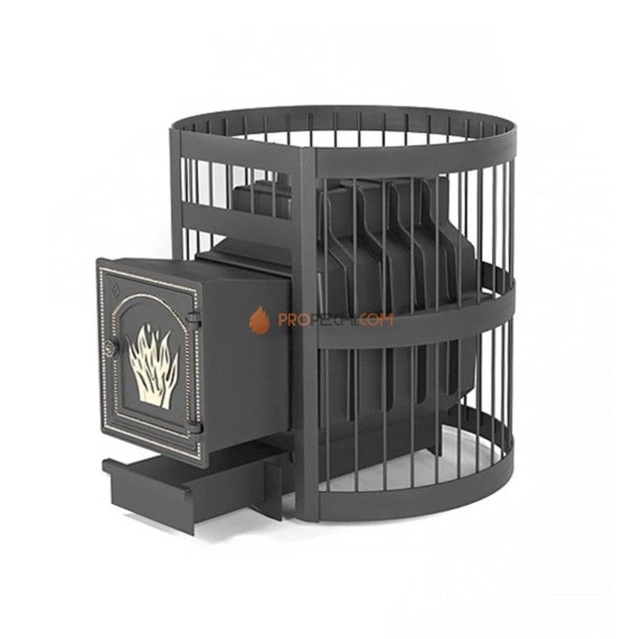 Чугунная печь для бани Везувий Легенда Ретро 24 Стандарт (ДТ-4)