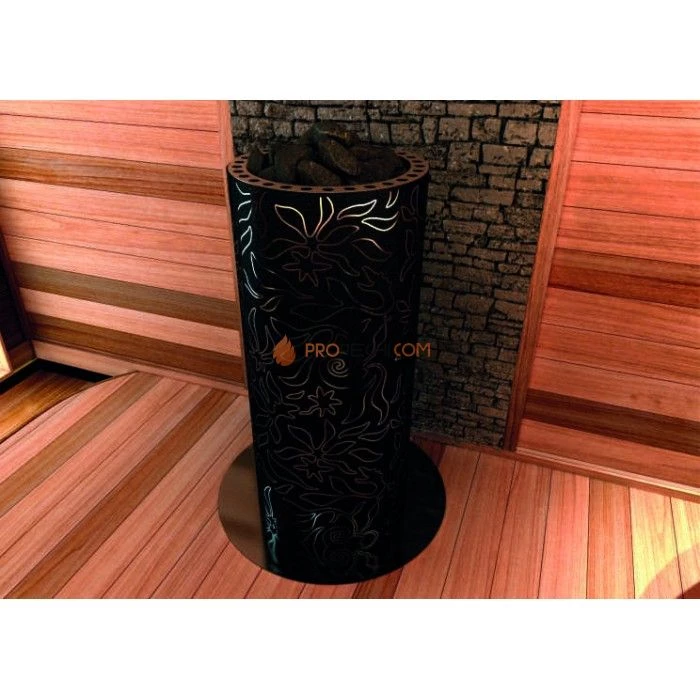 Электрическая печь SAWO Dragonfire DRF3-45NS-P-C 4.5 кВт (пульт и блок мощности докупаются отдельно)