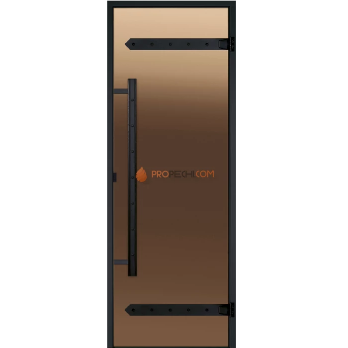 Дверь для бани Harvia Legend STG 9x19 коробка сосна, стекло бронза