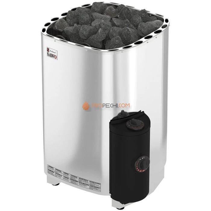 Электрическая печь SAWO SAVONIA SAV-90NB-Z 9 кВт (со встроенным пультом)