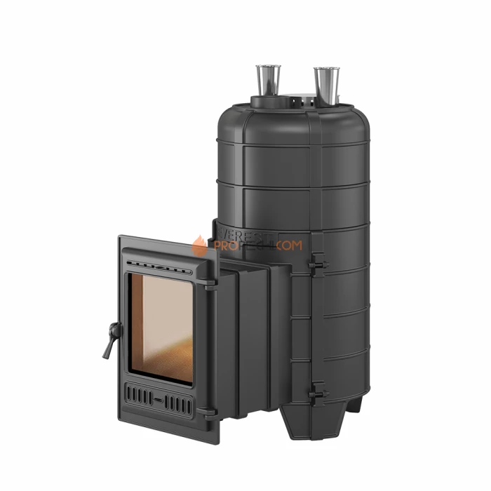 Чугунная печь для бани Эверест Steam Master 38 (320) (под обкладку)