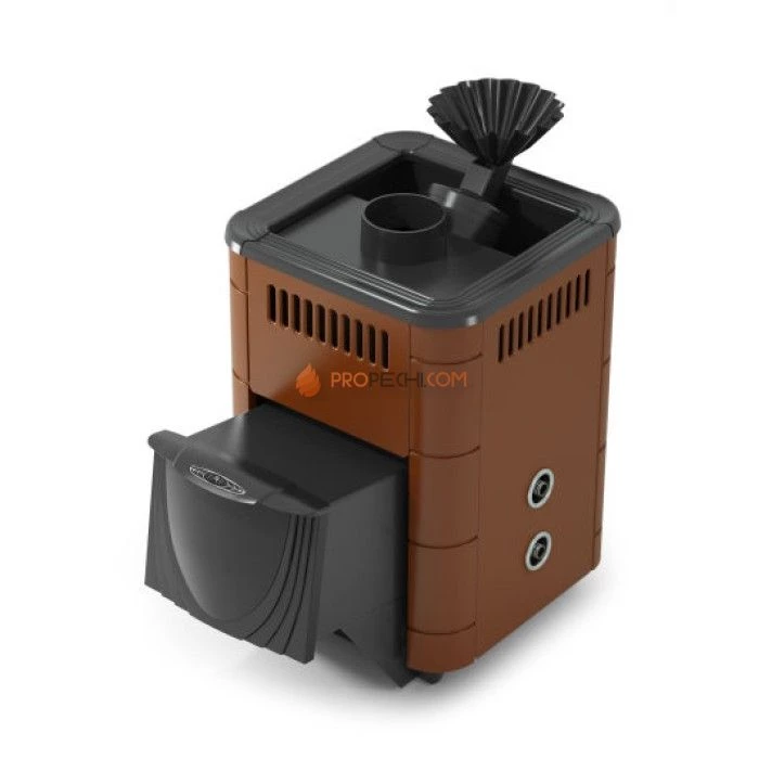 Печь для бани Термофор Гейзер Микра 2017 Inox ДА ЗК ТО терракота