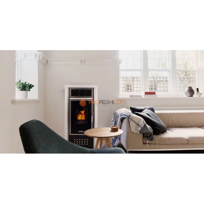 Отопительная печь Klover BELVEDERE 18 (охра)