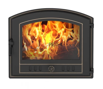 Дверка каминная ВЕЗУВИЙ 224 (Бронза)