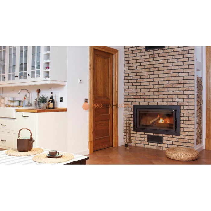 Каминная топка стальная Kratki MILA (16 кВт)