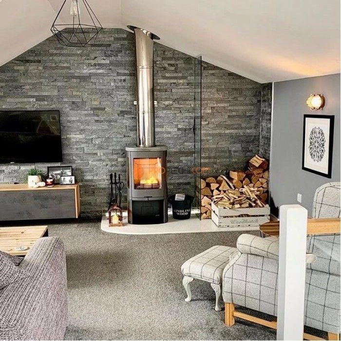 Панель Классик Кварцит Зеленый (600х150мм) упак. (7шт/0,63м2)