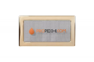 Вент.решетка 110х300 мм. золото